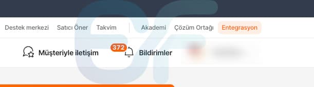 1. adım: Satıcı paneline erişim
